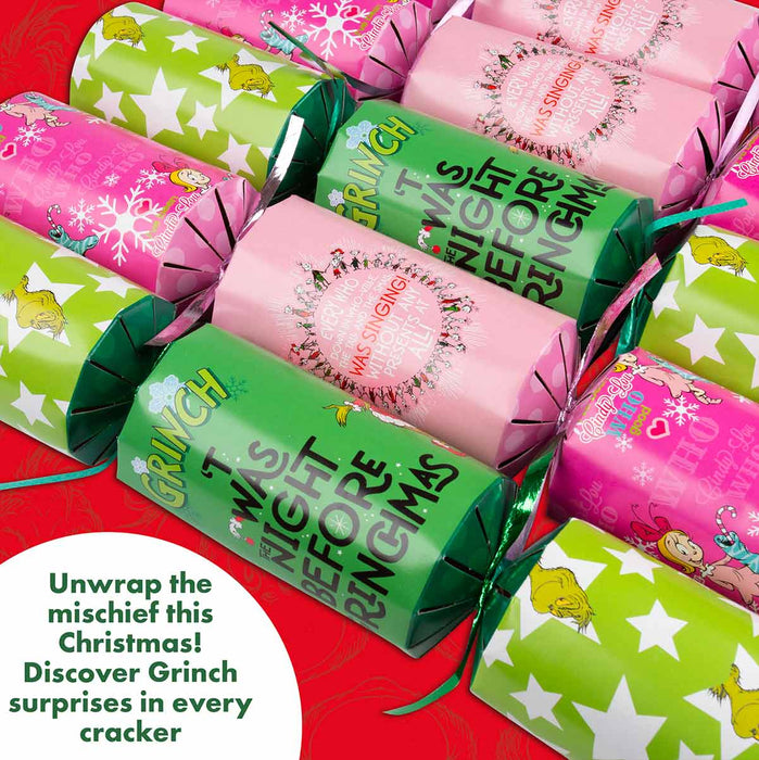 The Grinch Christmas Crackers