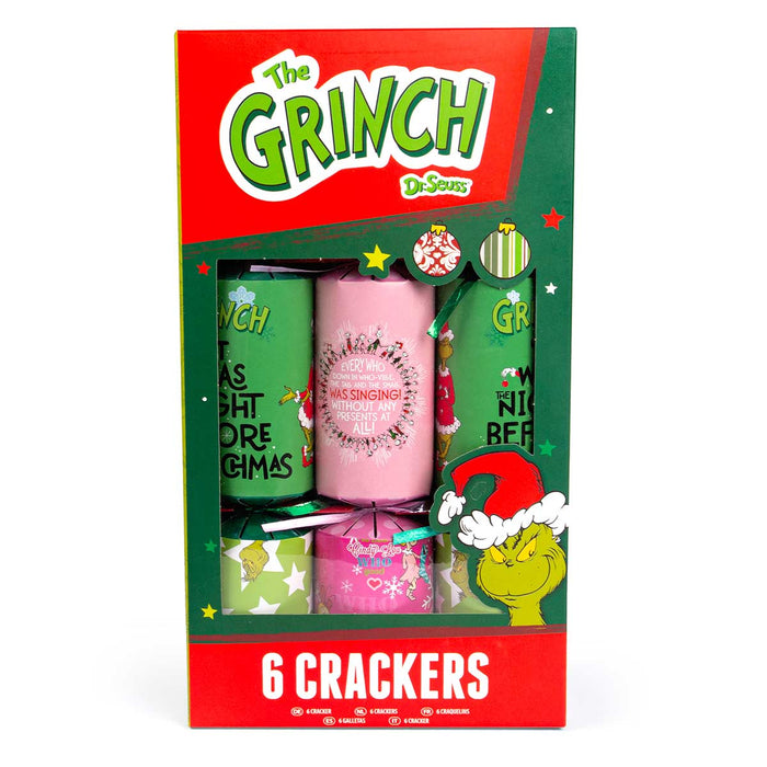 The Grinch Christmas Crackers