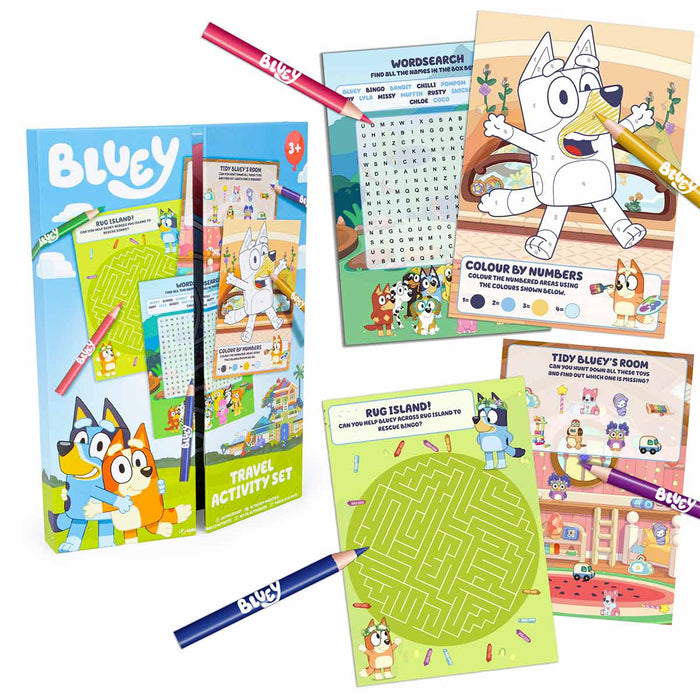 Bluey A5 Travel Activity Set