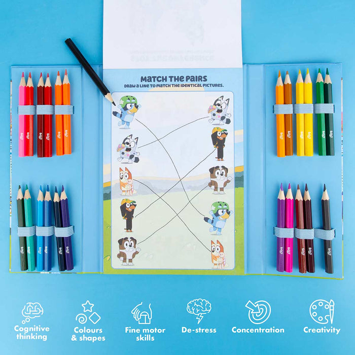 Bluey A5 Travel Activity Set