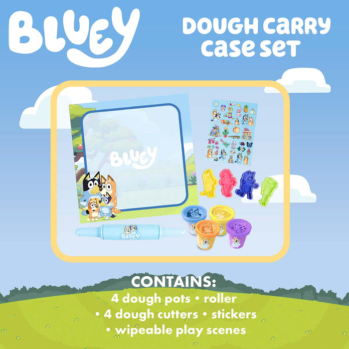 Bluey Dough Carry Case Set