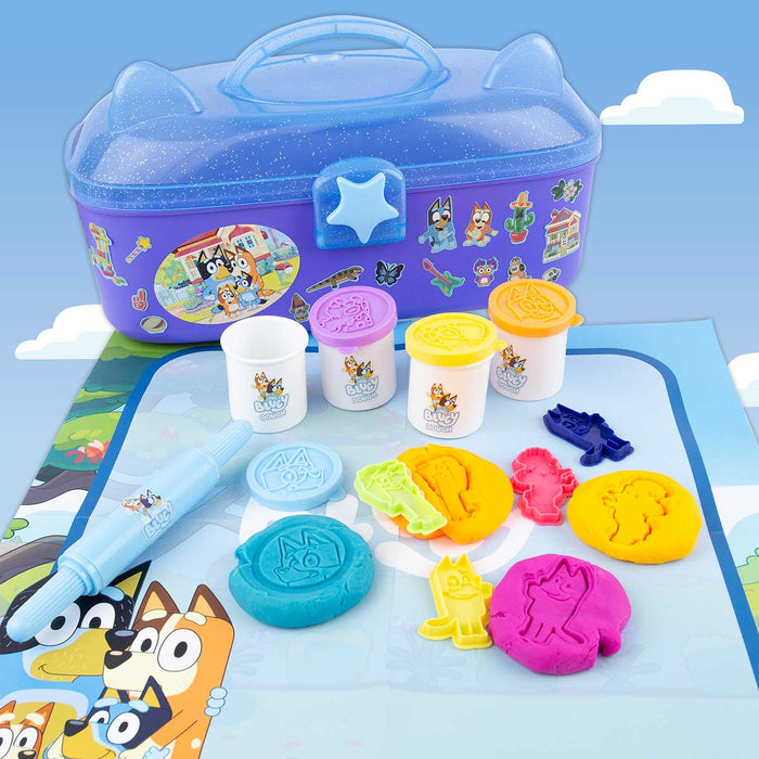 Bluey Dough Carry Case Set