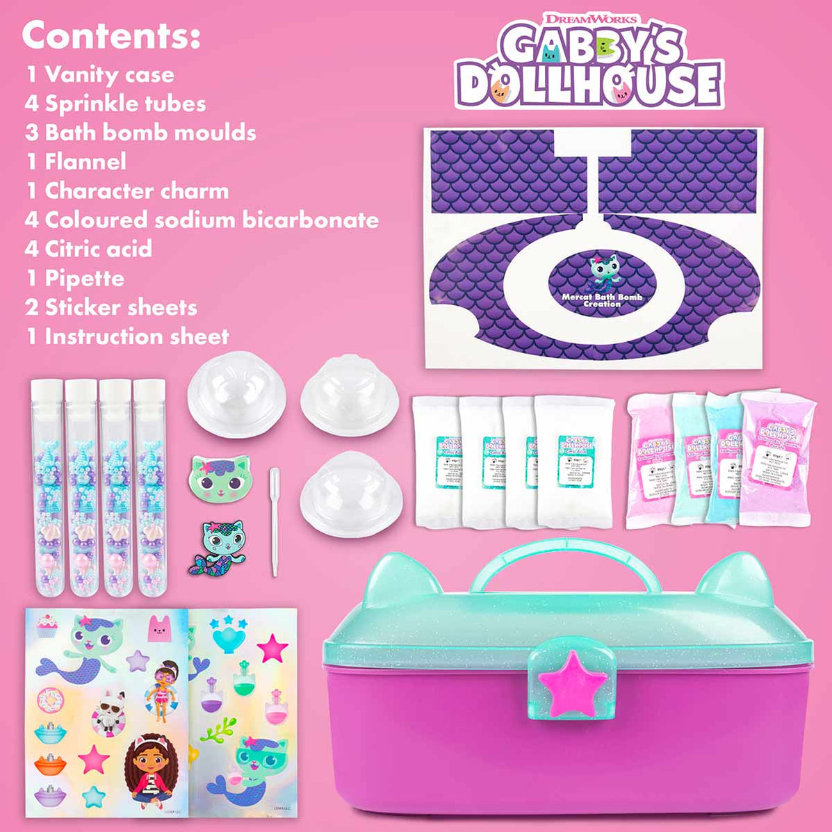 Gabby's Dollhouse Bath Bomb Making Kit — abeec® toys