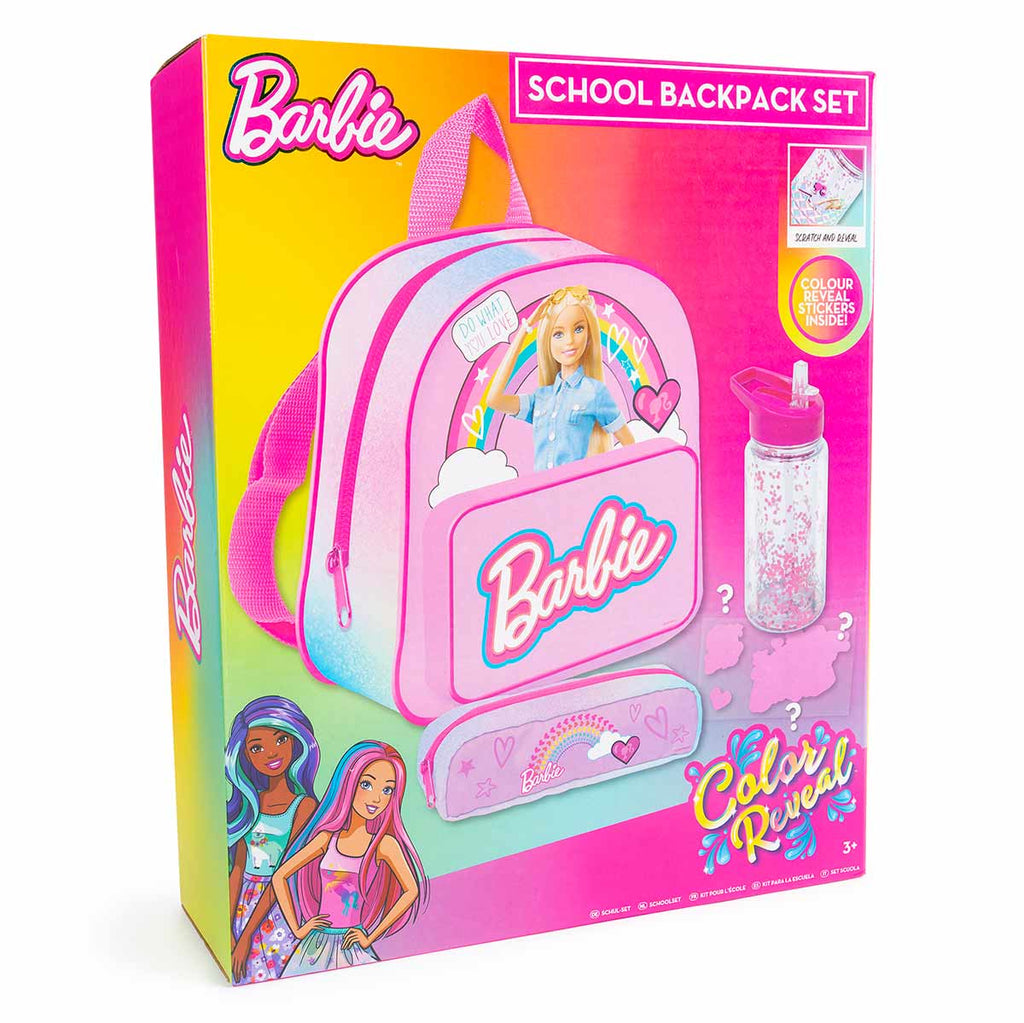  Backpack - Barbie - Large Backpack with Water Bottle