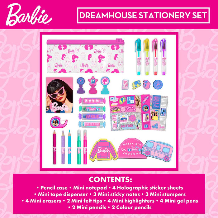 Barbie Dreamhouse Stationery Set