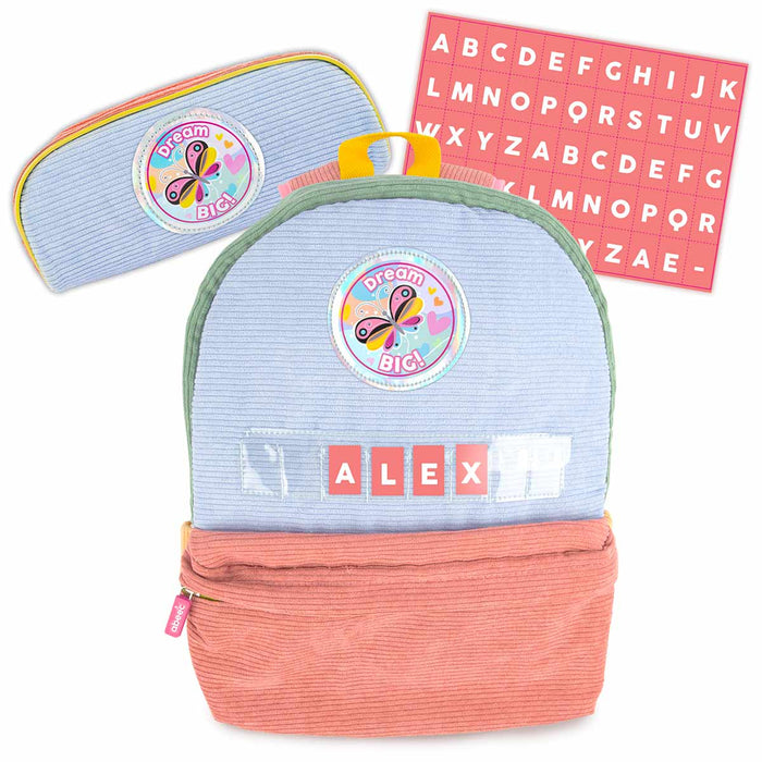 Personalise Your Own Back Pack With Pencil Case