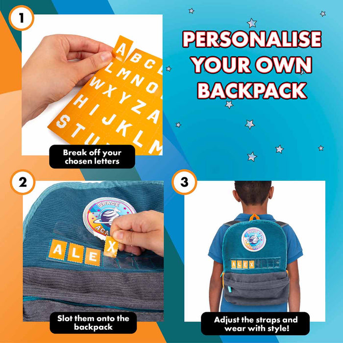 Personalise Your Own Back Pack With Pencil Case