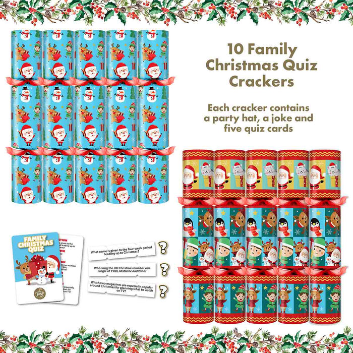 Christmas Crackers - Family Quiz Crackers