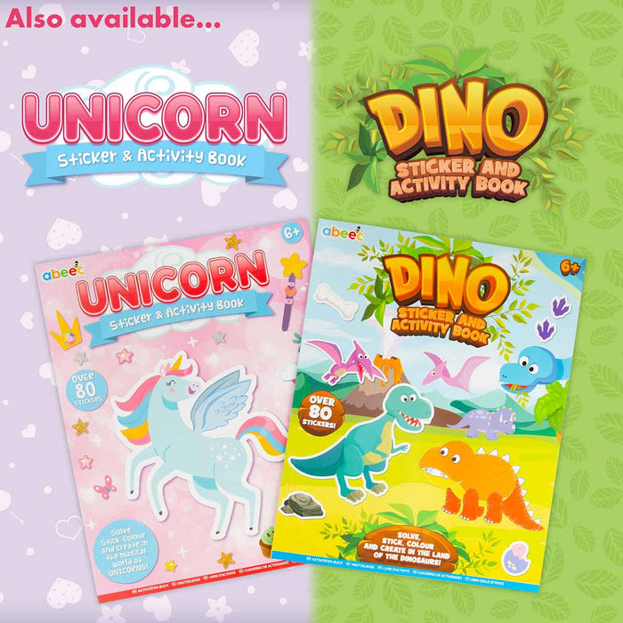 Dino Sticker And Activity Book