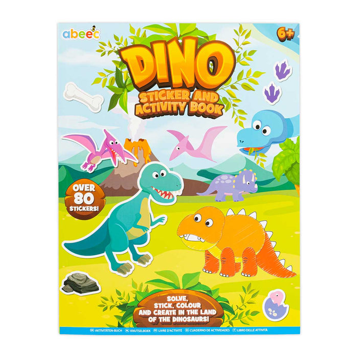 Dino Sticker And Activity Book