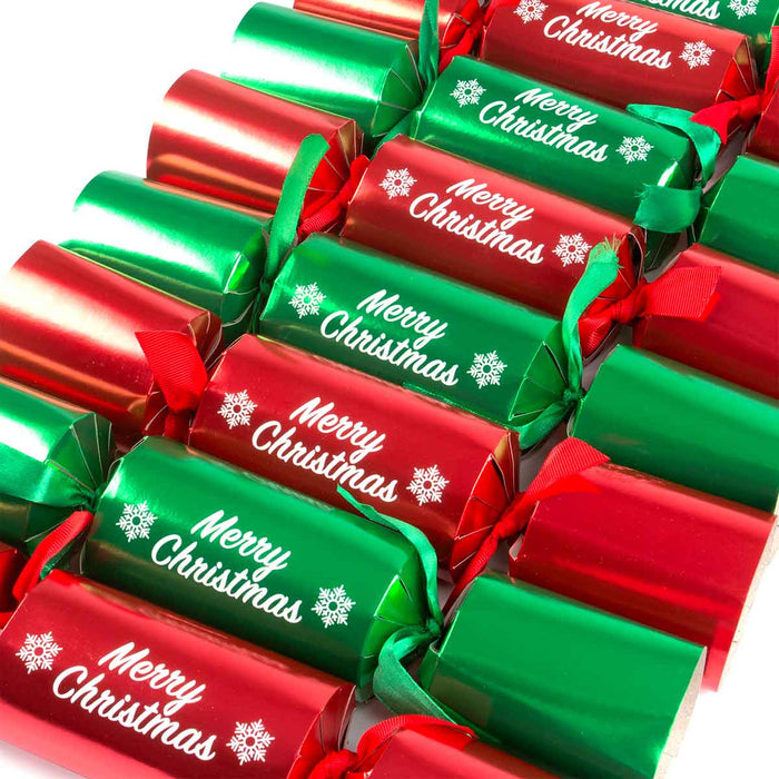 Catering Christmas Crackers - Pack Of 40 - Red & Green