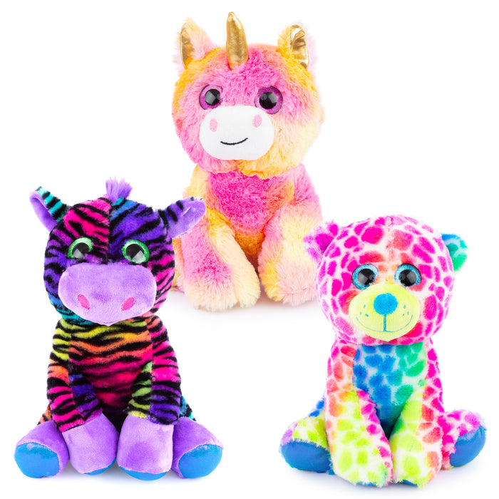 28cm Colourful Plushies Bundle