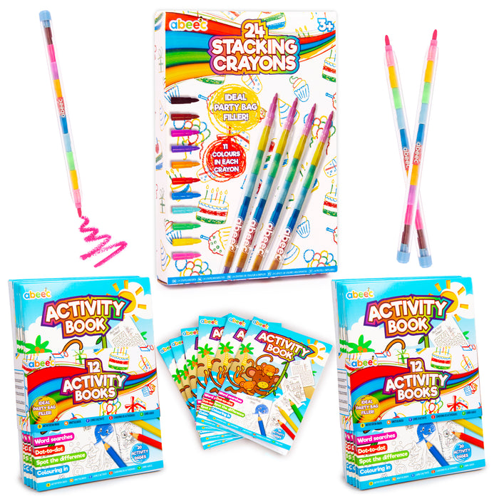 Colouring Book and Crayon Bundle