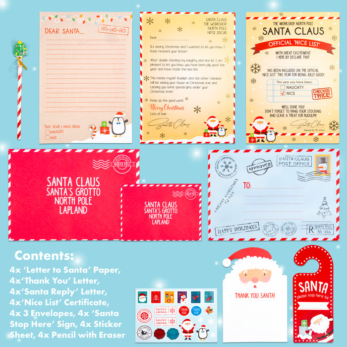 Letter To Santa - 4 Pack