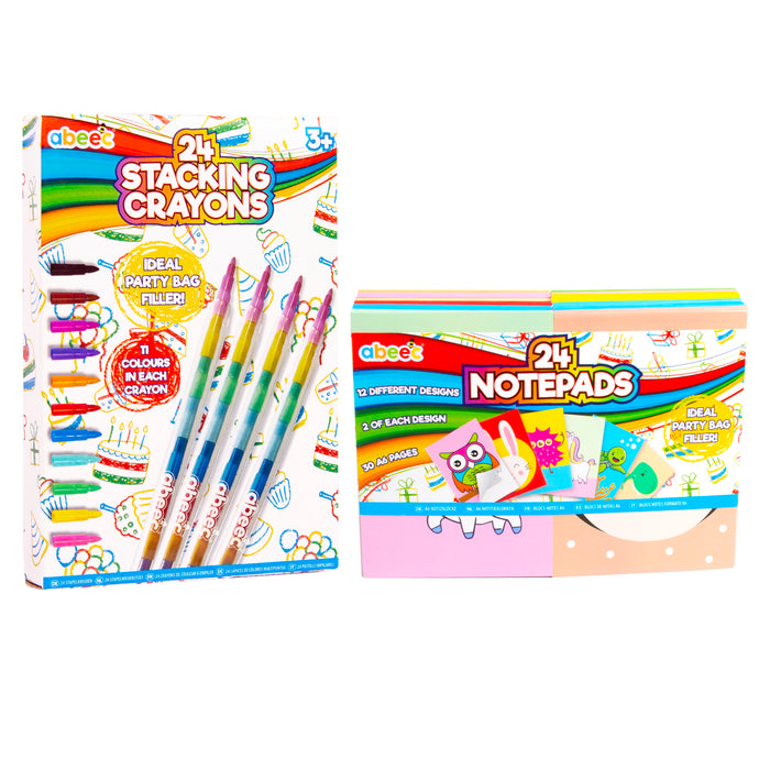 Notepad and Crayon Bundle