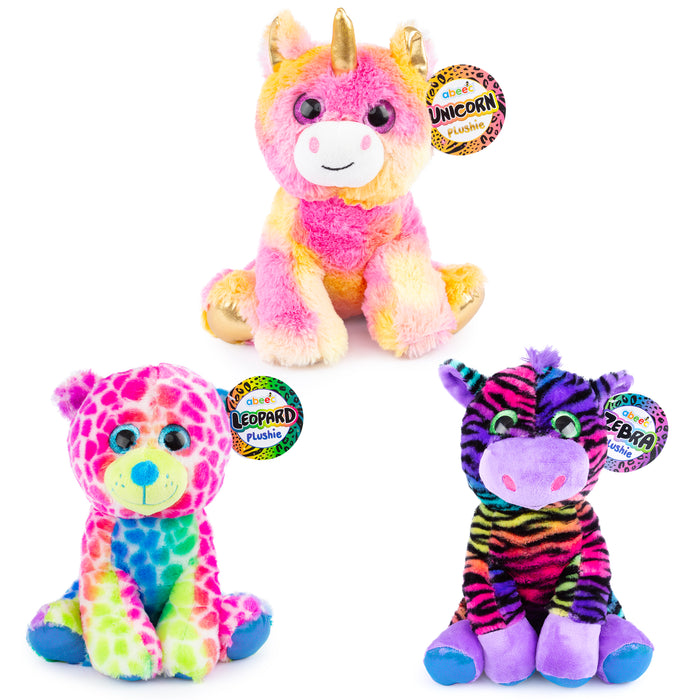 28cm Colourful Plushies Bundle