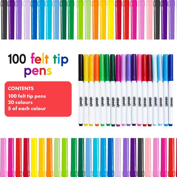 Colouring Bundle - Paper, Pencils, Felt Tips and Crayons