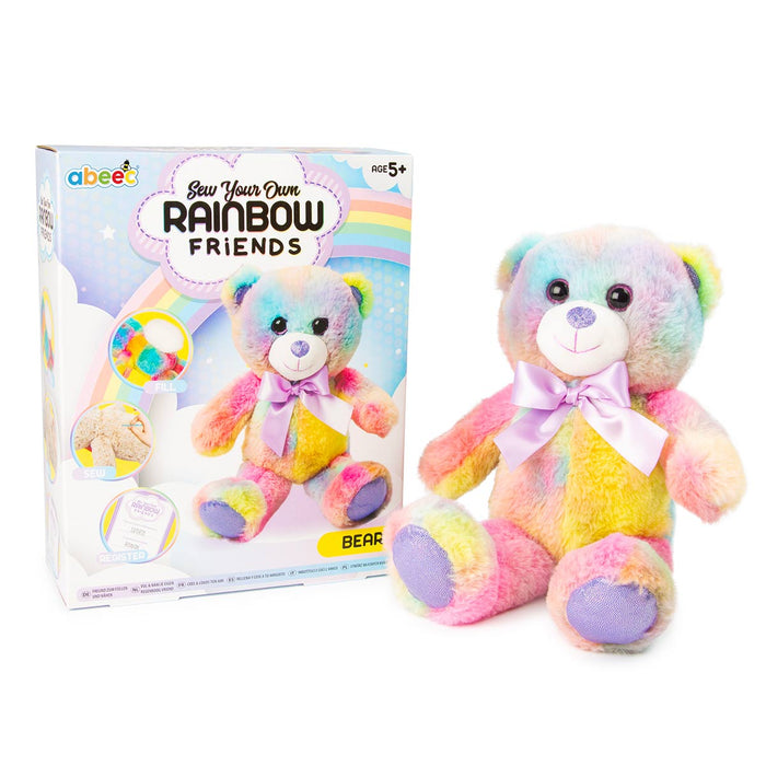 Sew Your Own Rainbow Teddy Bear