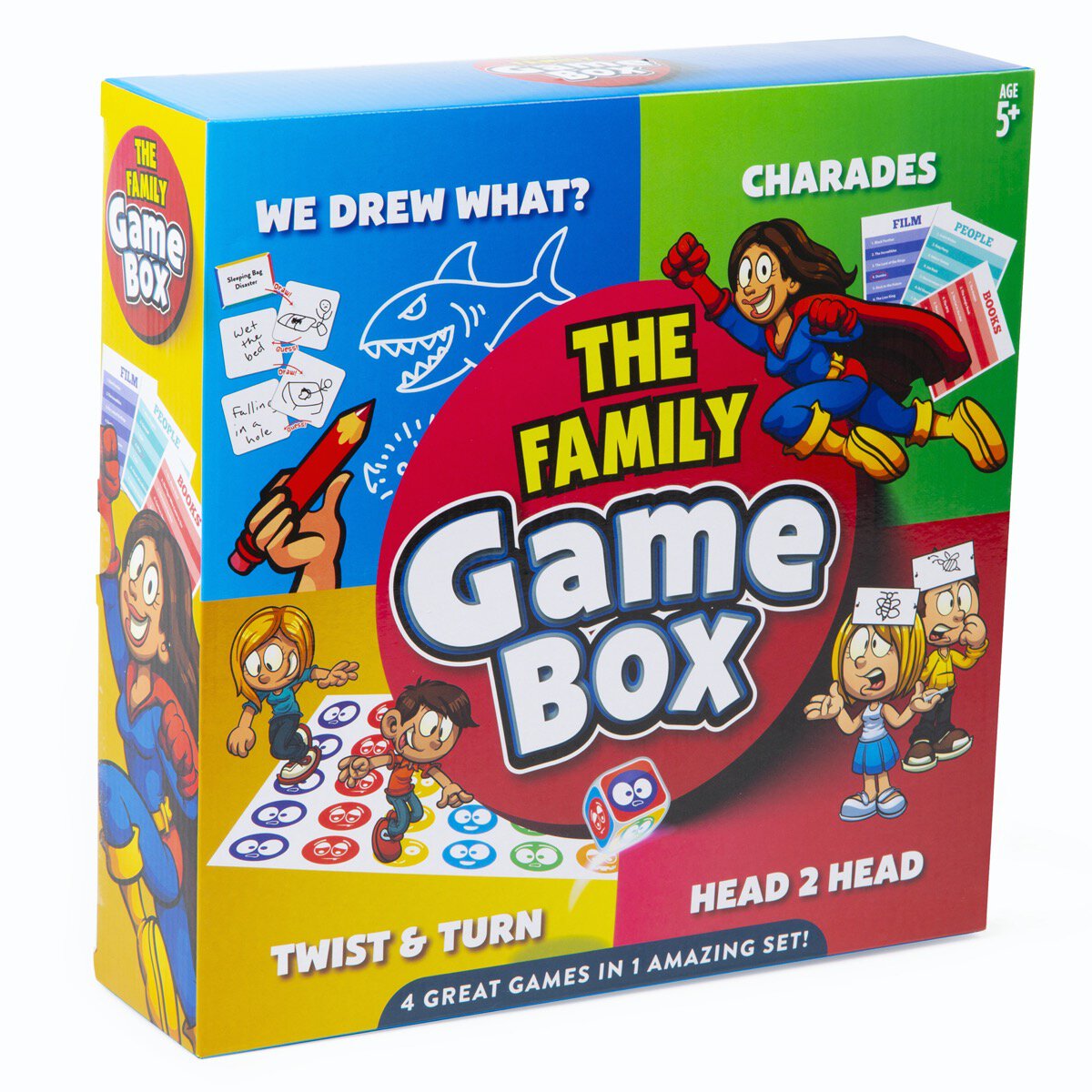 abeec 3 in 1 Travel Games – 3 Classic Games in 1 Box: Pop and Hop